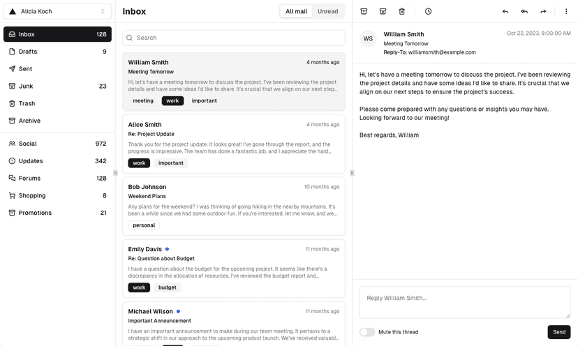 Feature preview
